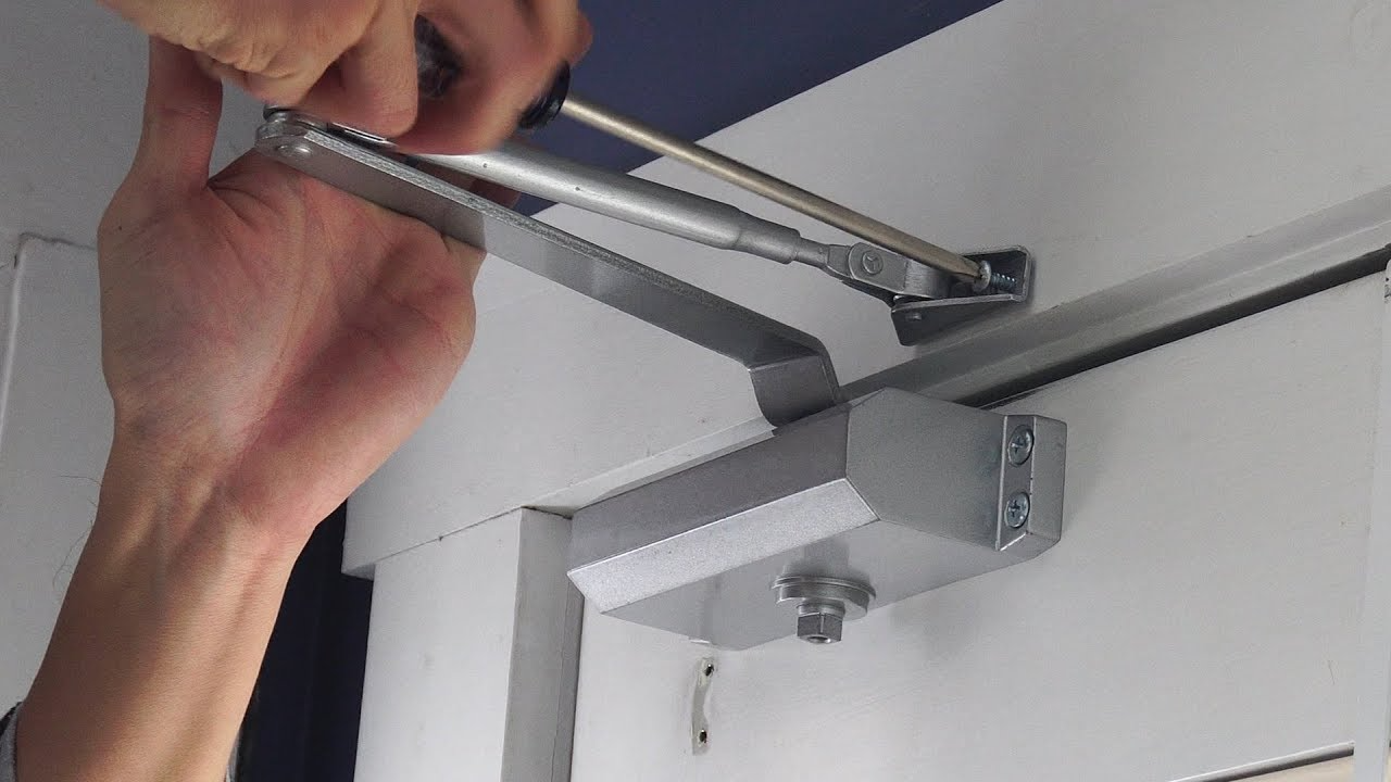 How to Install Onarway Hydraulic Door Closer and Review - YouTube