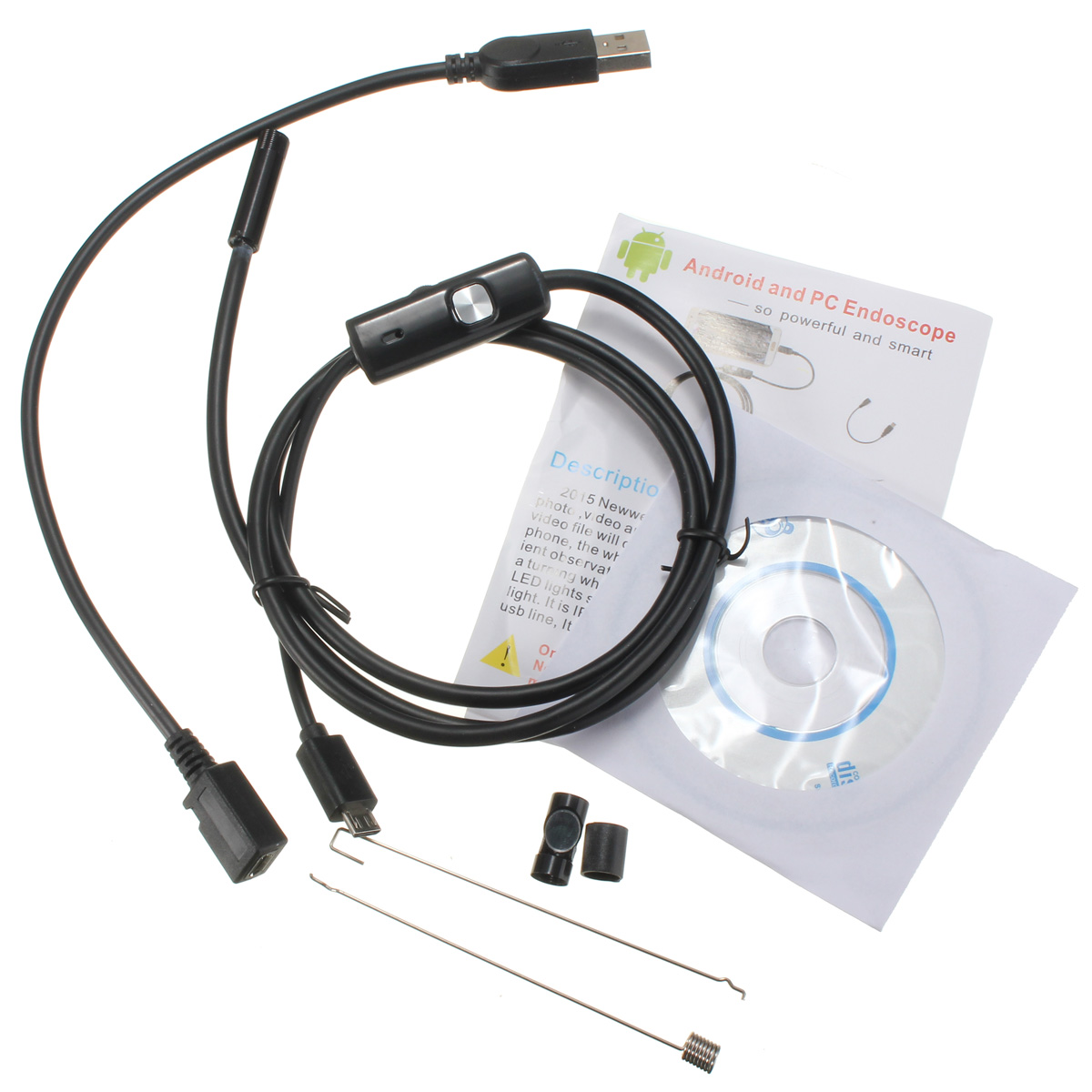 6 LED 7mm Lens IP67 USB Android Endoscope Borescope Tube Snake Camera for  Android Phone and PC | Alexnld.com